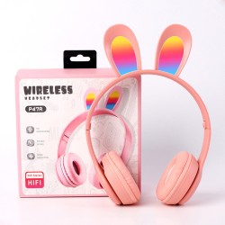 AURICULAR BT-P47R ROSA C/GRIS HC