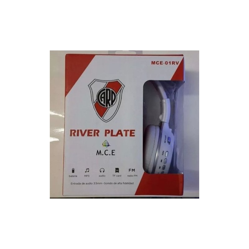 AURICULAR BLUETOOTH C/MICRO SD Y RADIO FM C/AUX RIVER PLATE / BOCA JUNIORS AURICULAR BLUETOOTH C/MICRO SD Y RADIO FM C/AUX RIVER PLATE / BOCA JUNIORS