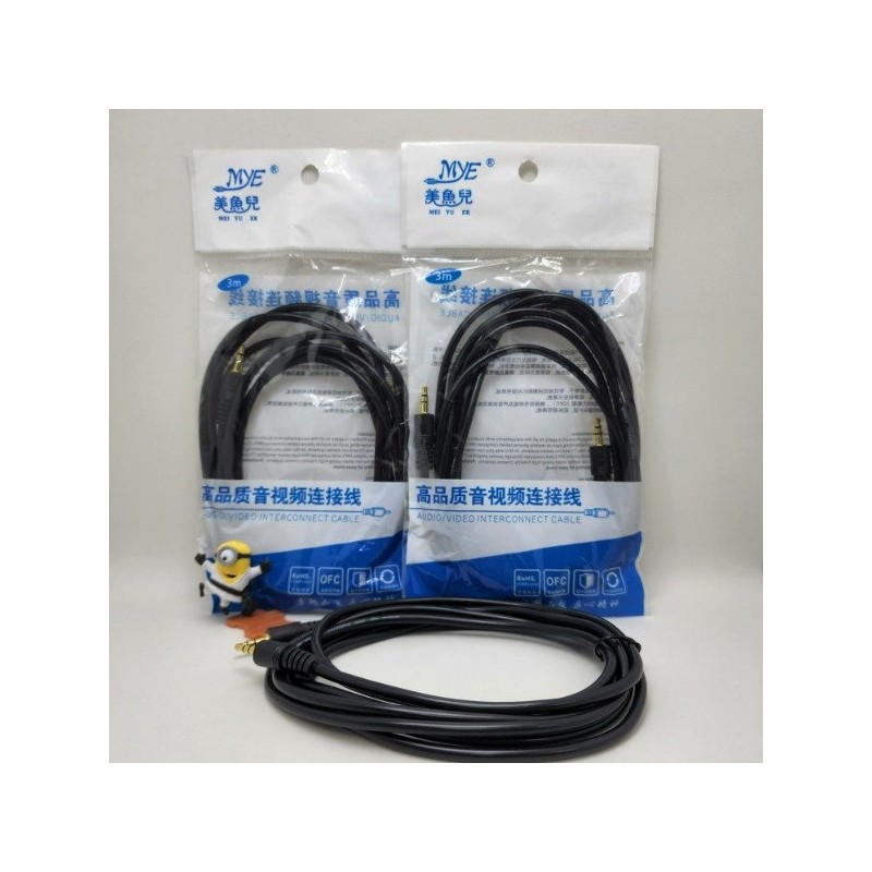 Cable de audio 3.5 a 3.5 de 3M MYE-3530 Cable de audio 3.5 a 3.5 de 3M MYE-3530
