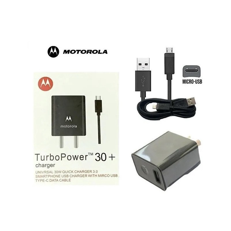 Motorola Turbo Power 30+ 30w/QC3.0 Motorola Turbo Power 30+ 30w/QC3.0