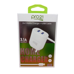 Cargador PRO21 P-31 Iphone 3.1A