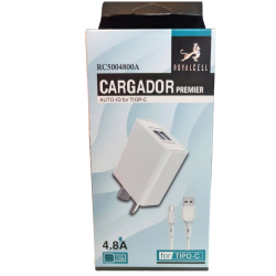 Cargador RoyalCell 4.8A RC5004800A TIPO-C