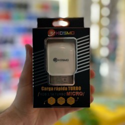Cargador Kosmo KOS 3.1A TURBO C