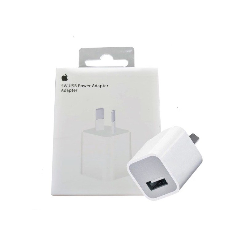 Cargador Iphone cabezal 5w MD810LL/A Cargador Iphone cabezal 5w MD810LL/A