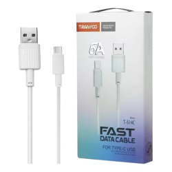 Cable Cargador Celular Usb Tipo C 6a 1mt Tranyoo T-S14C
