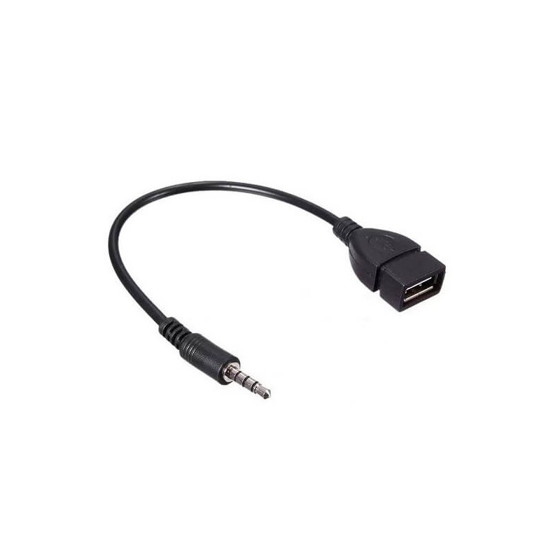 Cable adaptador hembra usb-A a Plug 3.5mm Soul ADAP-USB35 Cable adaptador hembra usb-A a Plug 3.5mm Soul ADAP-USB35