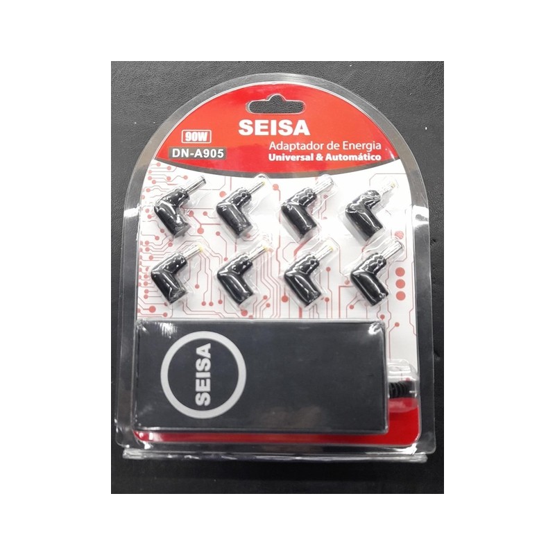 Cargador universal Notebook seisa 90W DN-A905 Cargador universal Notebook seisa 90W DN-A905