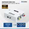Adaptador HDMI-RCA 1080P Suono 2648-49-CH