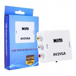 Convertidor AV2 - VGA 1080P
