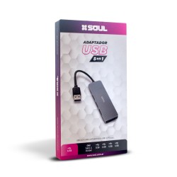 Adaptador Usb 5en1 Soul ADAP-5EN1A