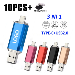 Flash USB 2.0 con entrada Micro USB