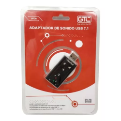 Adaptador de sonido usb 7.1 gtc100