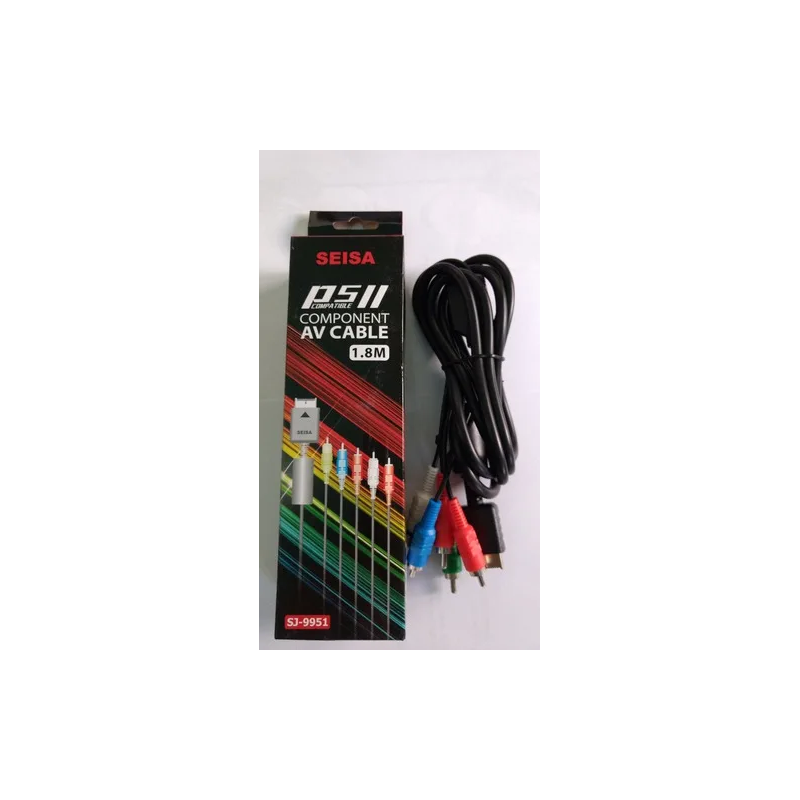 Cable componente av ps2 Seisa SJ-9951 Cable componente av ps2 Seisa SJ-9951
