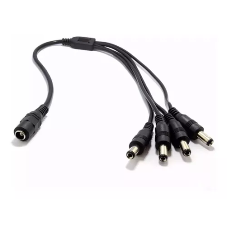 Splitter Pulpo Pulpito Alimentación Dc 1 A 4 Camaras Cctv