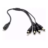 Splitter Pulpo Pulpito Alimentación Dc 1 A 4 Camaras Cctv
