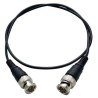 Patchcord De Cable Coaxil Rg59 Con Bnc Chicote 1m Balunera