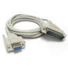 Cable Para Comandera Epson Serial Rs232 Db9 Hembra A Db25 Macho 1,5 Metros De Largo Excelente Calidad