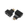 Extensor Alargue Hdmi Por Utp 30mts Pasivo Rj45 Audio Video