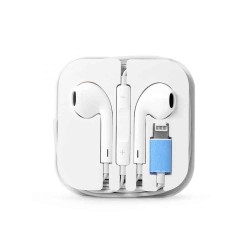 Auriculares EarPods Con Ficha Lightning IPhone