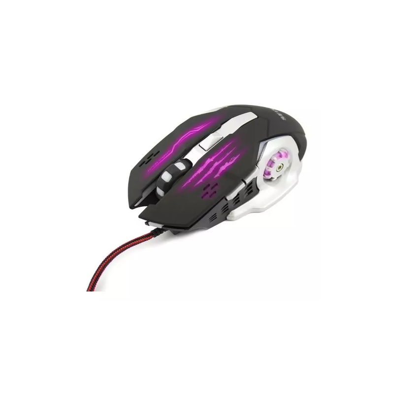 Mouse Optico Gamer Usb Seisa Dn-8920 Usb 3200dpi Resolucion Color Negro Mouse Optico Gamer Usb Seisa Dn-8920 Usb 3200dpi Resolucion Color Negro
