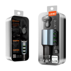 Cargador LDNIO Bluetooth para Auto