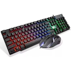 Kit Teclado Mouse Gamer Retroiluminado Usb