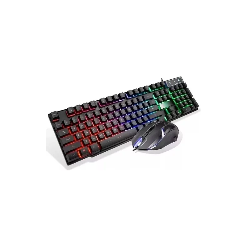 Kit Teclado Mouse Gamer Retroiluminado Usb Kit Teclado Mouse Gamer Retroiluminado Usb
