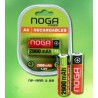Pila Noga Recargable NP-AAM 2.7B Cilíndrica - pack de 2 unidades