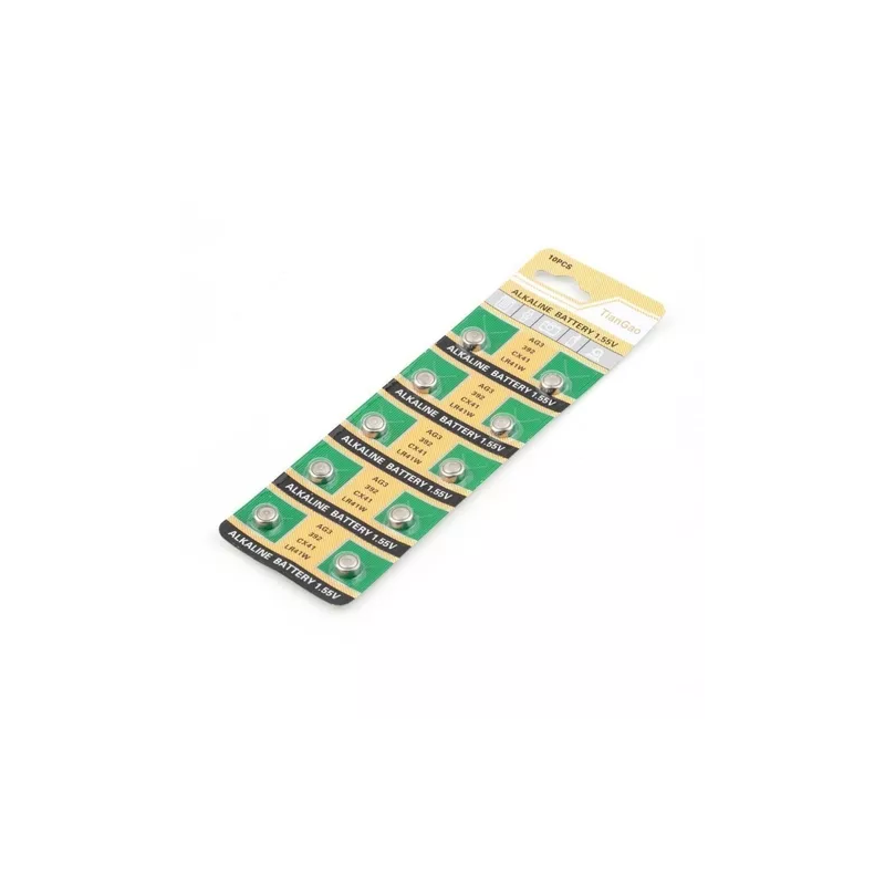 Pila Vinnic Alcalinas LR41 AG3 1.5V x 1 unidad Pila Vinnic Alcalinas LR41 AG3 1.5V x 1 unidad